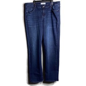 Lane Bryant  16 Midrise Stretch Straight Jeans
